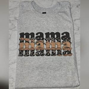 Mama shirt cute Short Sleeve Tshirt popular mom style fashion